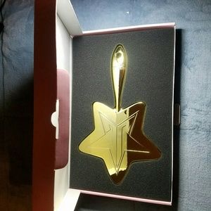 SOLD Jeffree Star Gold chrome hand mirror